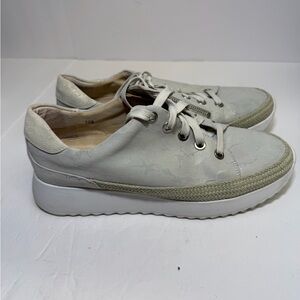 VANELi Sport Quail Hidden Wedge Platform Sports Shoe Sneaker Gray Suede 10M